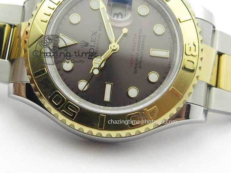 MiroTime 0515 Durable Yacht-Master 116622 BP-Maker Best Edition SS YG Gray Dial On SS YG Bracelet SA 3810